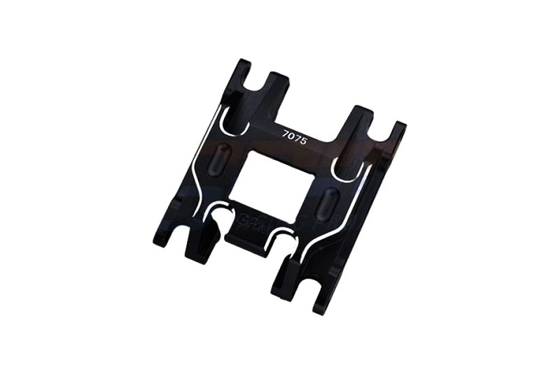 GPM Bodenplatte Chassis 7075-T6 Aluminium schwarz TRX-4M TRX4M038BBK