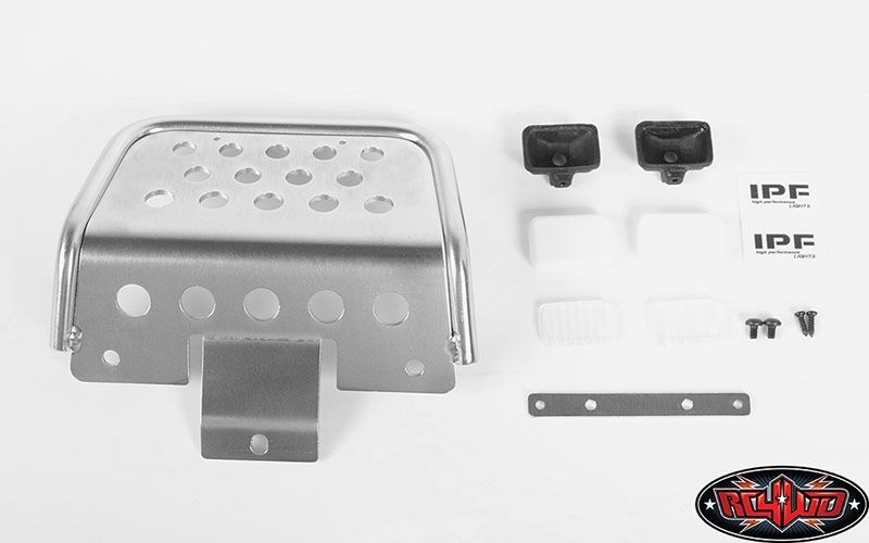 Front Bull Bar W/Lights for Tamiya 1/10 Isuzu Mu TypeX CC-01 VVV-C0563