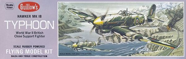 Guillow Hawker Typhoon Balsabausatz 906