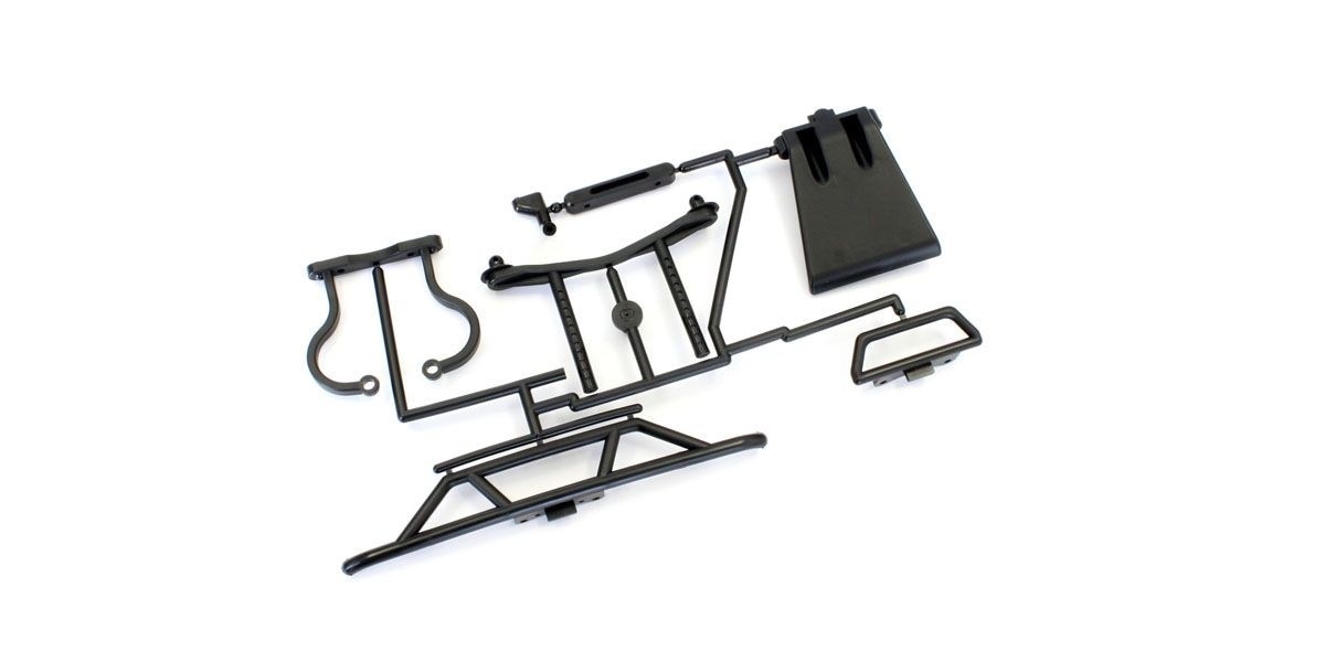 Kyosho Karosseriestuetzen und Ramme Nitro Tracker-DMT (TR142B) NTW005 - Abbildung 1