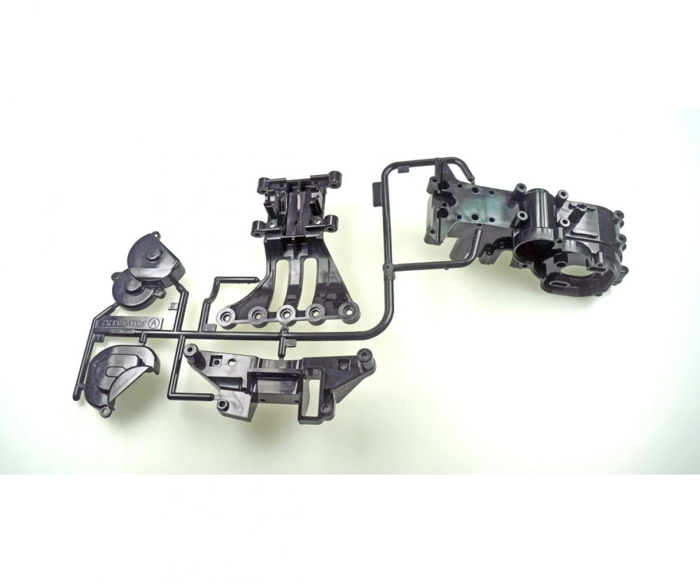 Tamiya 05657 TA-03R A-Teile Getr.-Geh. vo. schwarz 310005657