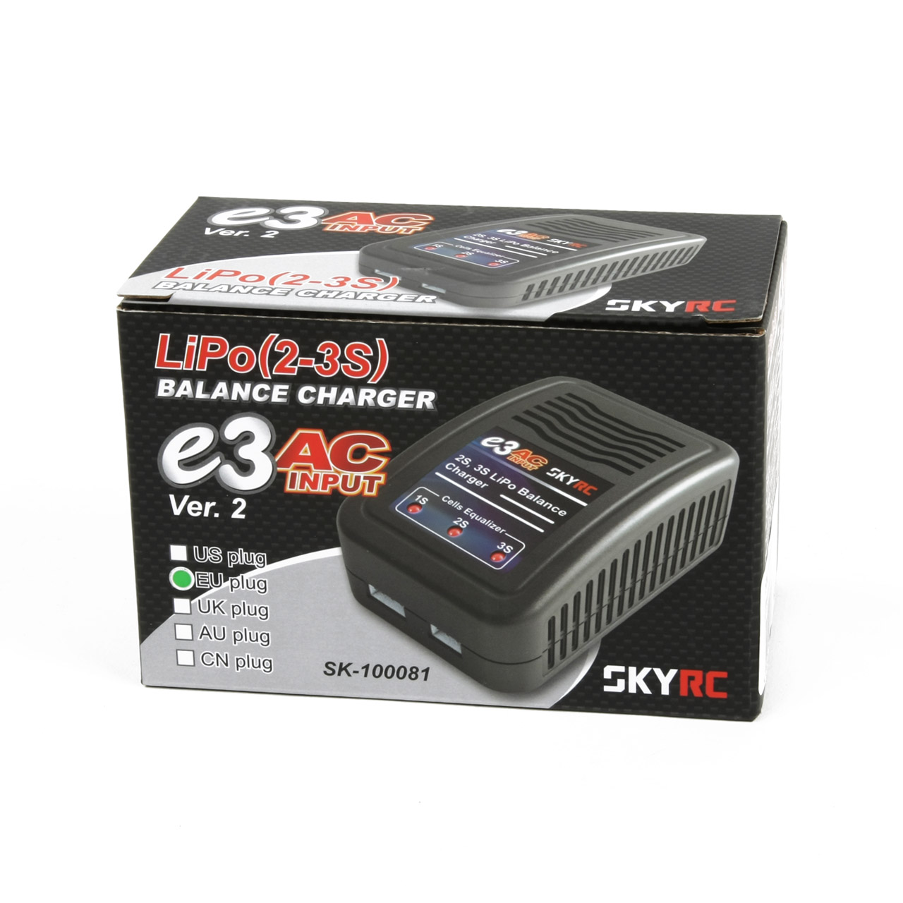 SkyRC e3 Ladegerät LiPo 2-3s 1,2A SK-100081