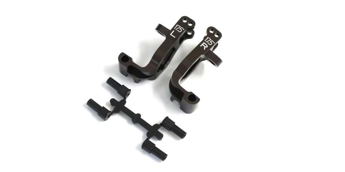 Kyosho Lenkkhebelträger Vorn Inferno MP9-MP10 Alu - 17.5 Grad IFW474B
