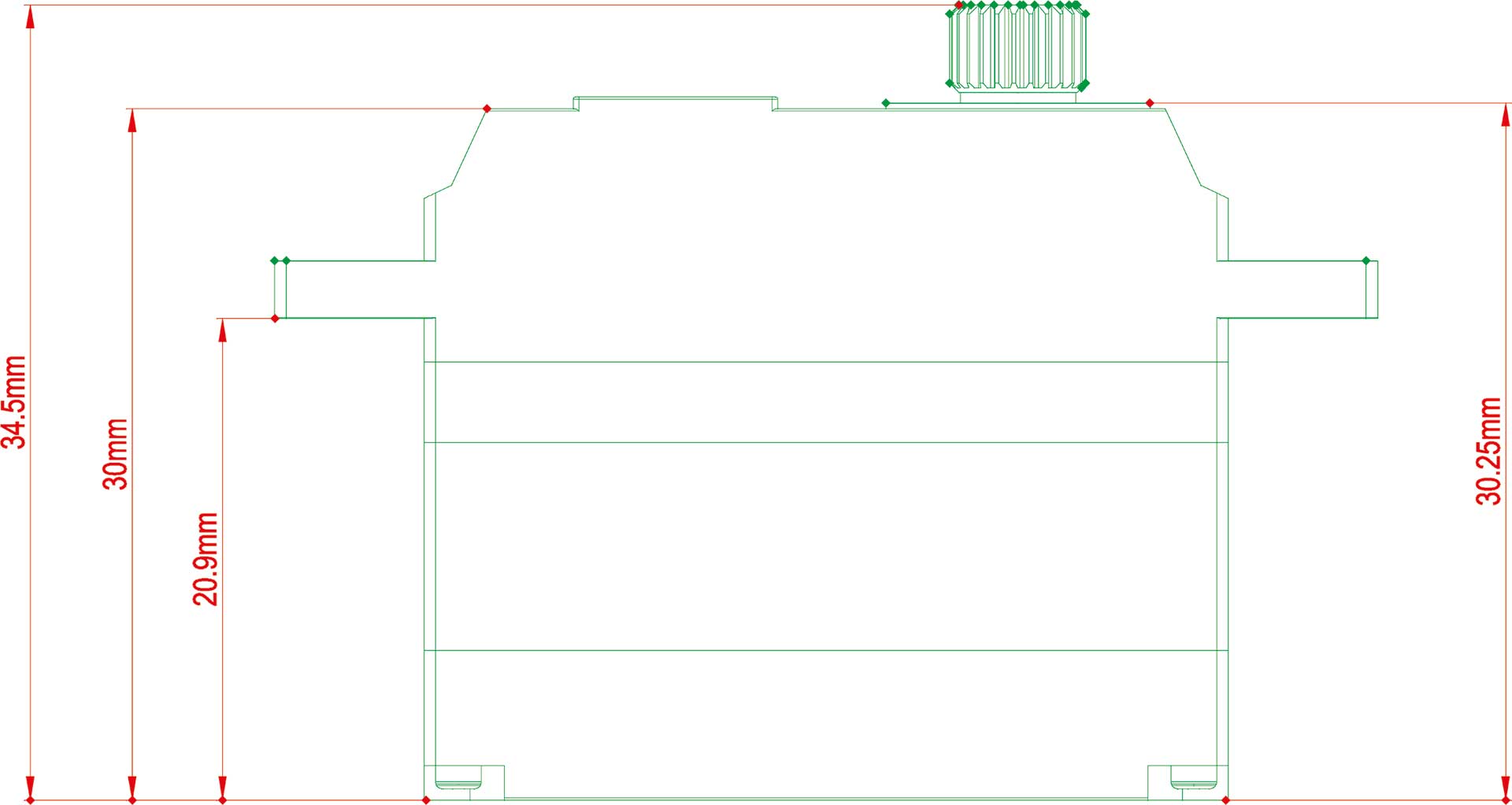 Robbe FS 335+ BB MG HV DIGITAL SERVO mit Softstart 9117