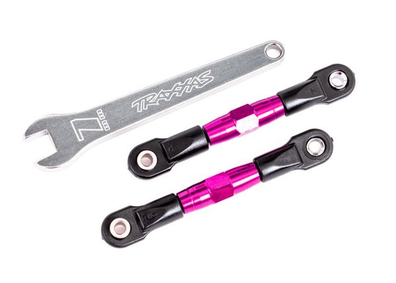 Traxxas Sturz-Spurstange hi Alurohr pink eloxiert 2443P