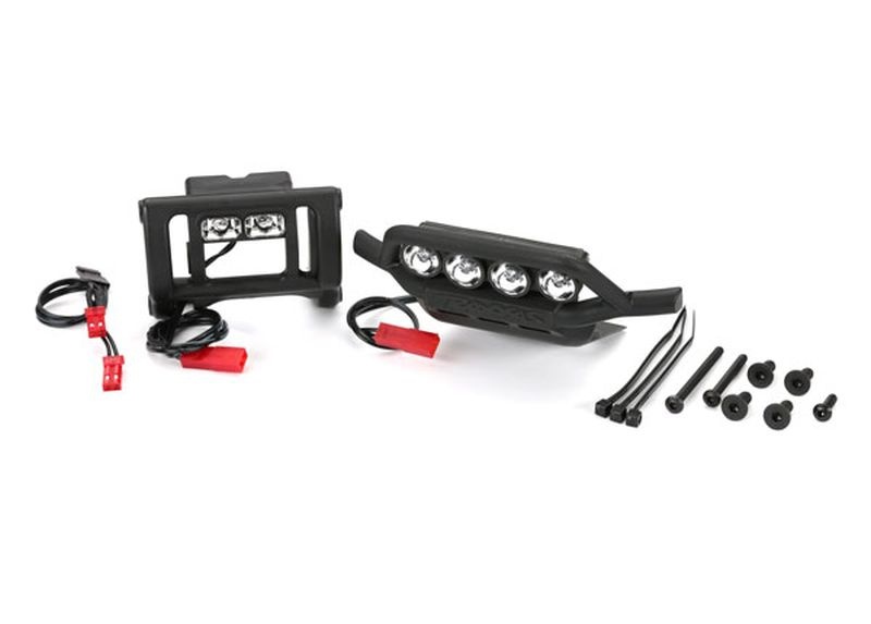 Traxxas LED Licht-Set komplett (mit Bumper v/h + BEC Y-Kabel) 3794