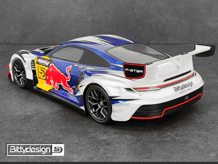 Bittydesign P-GT3R 1/10 GT Clear Body 190mm BDGT-190PGT3R