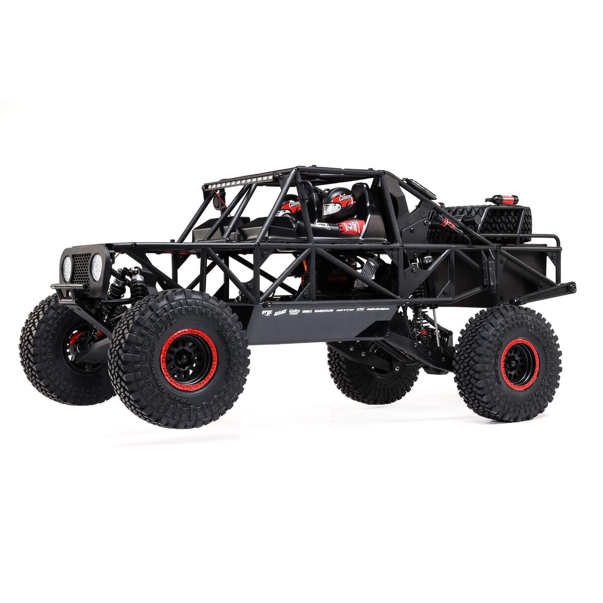 Losi Hammer Rey 1/10 4WD Rock Racer RTR Rot/Schwarz LOS03030T1