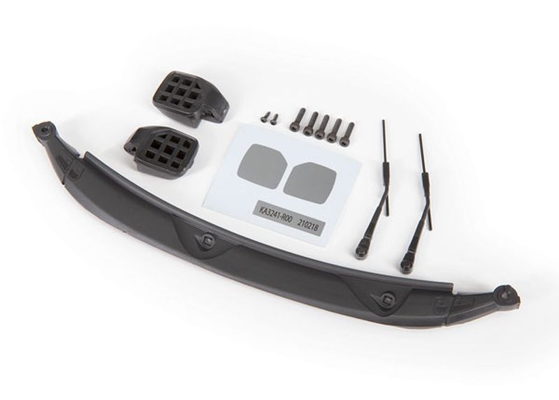 Traxxas Seitenspiegel & Scheibenwischer für #9211 Karo 9217