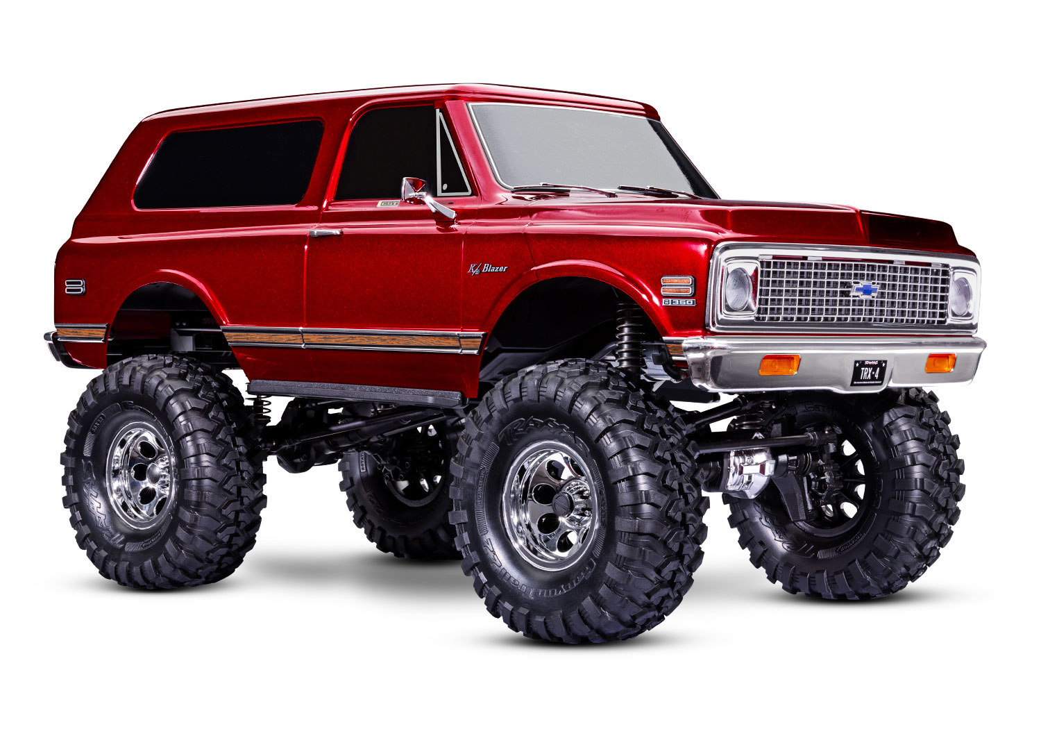 TRAXXAS TRX-4 Chevy 1972 Blazer HighTrail rot met. RTR o. Akku/Lader 92086-4