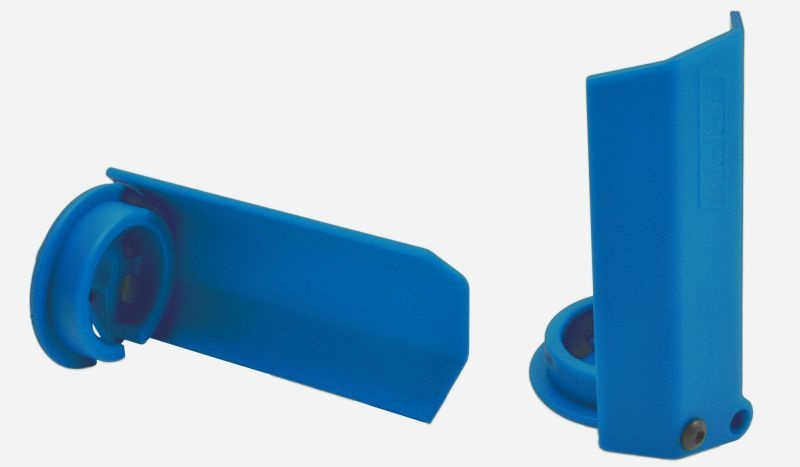 RPM Dämpferstangen-Schützer(2)  blau TRX XMAXX 80435
