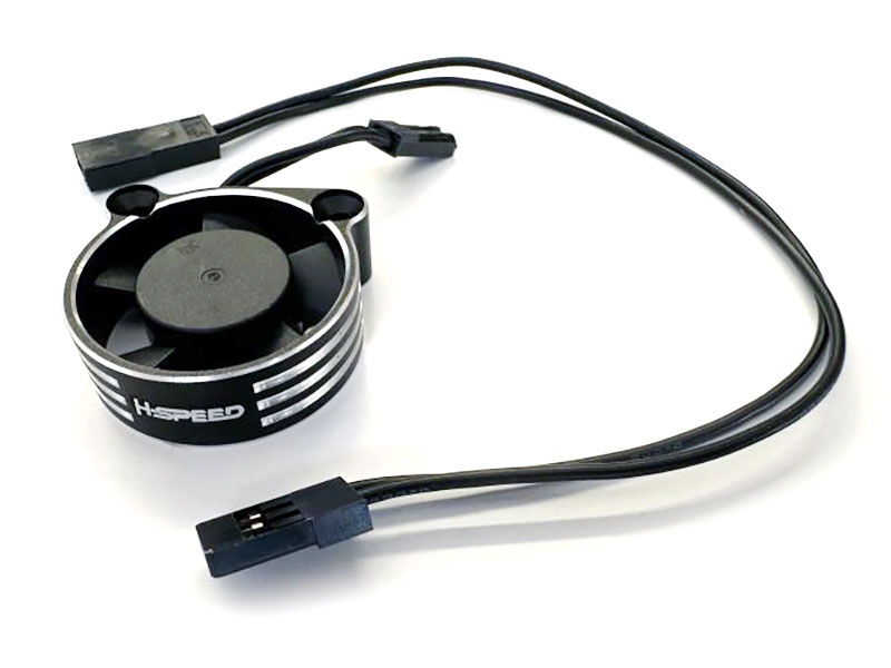 H-SPEED High-Speed Lüfter 30mm Aluminium rund HSPX035