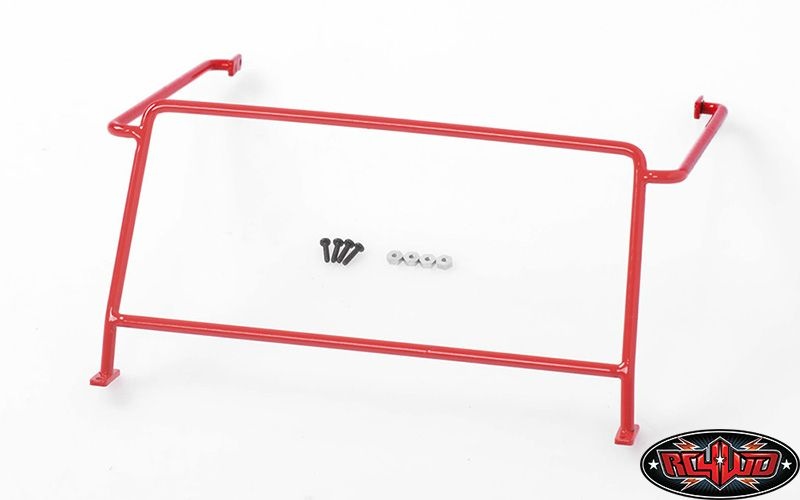 RC4WD Front Window Roll Cage for 1/18 Gelande D90 (Red) VVV-C0274