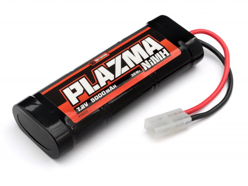HPI Plazma 7.2V 5000mAh NiMH Stick Akku Pack Tamiya Plug 160152