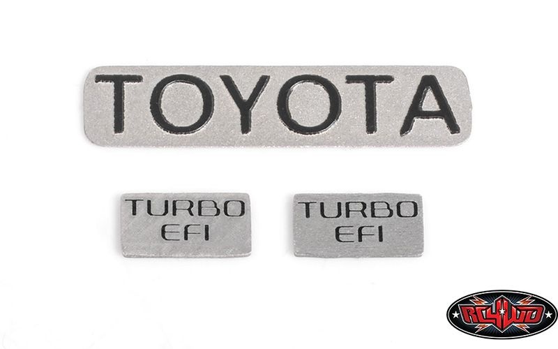 RC4WD 1987 Toyota Xtra Cab Metal Emblems Z-S2040
