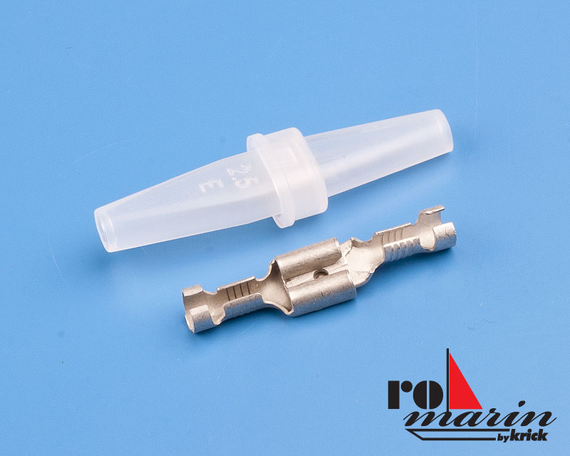 ROMARIN Stecker/Buchse Faston 6,3 mm isoliert (6 Paar) RO4039 - Abbildung 2