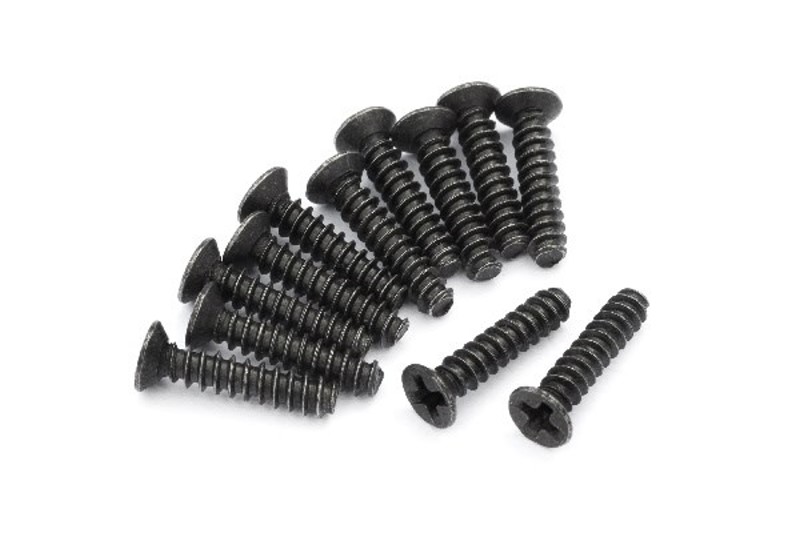 BLACKZON Senkkopfschraube / Countersunk Self Tapping KBHO 2.6x12mm 540050 - Abbildung 1