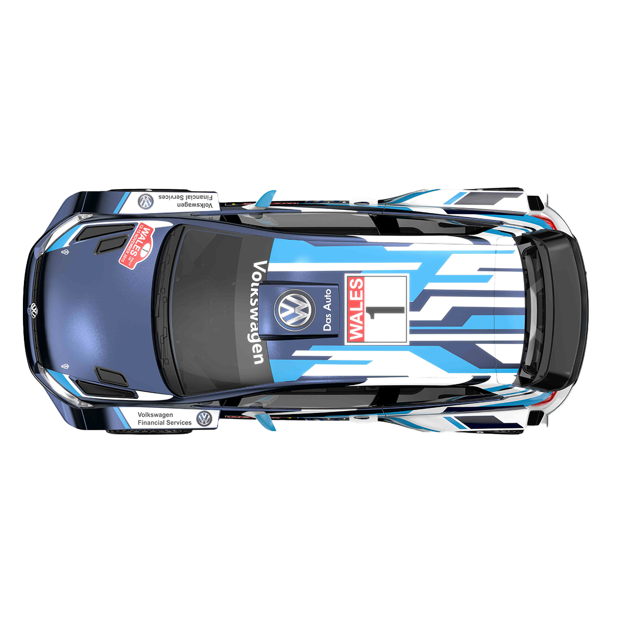 MJX Hyper GO 1/10 Volkswagen Polo R WRC 4WD 10304 - Abbildung 4