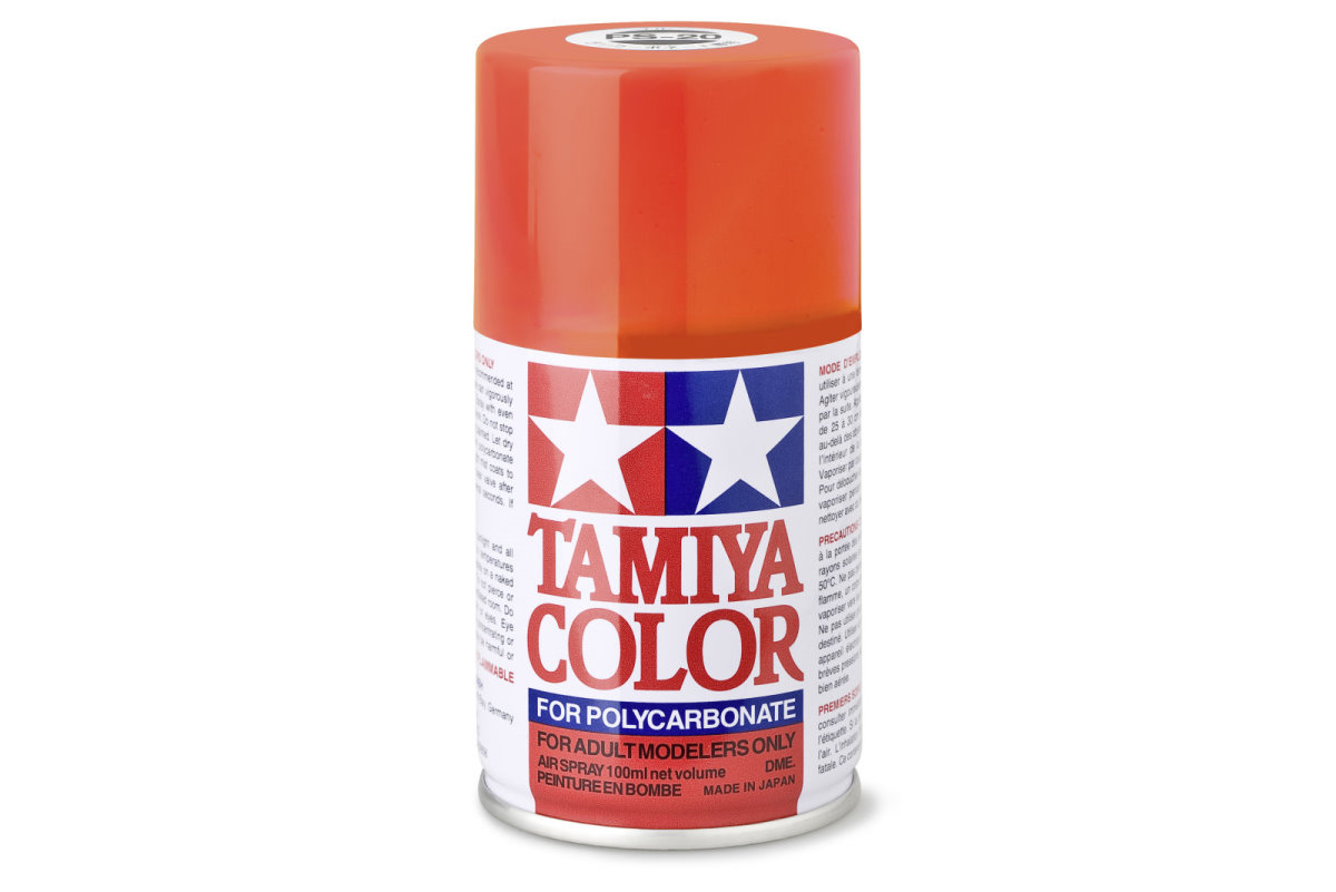 Tamiya Color Lexan Spray Farbe PS-20 Leucht Rot PS20 Neon Red 300086020