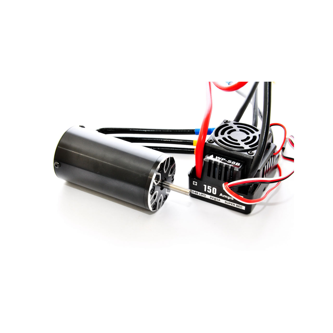 HoBao 1/8 150A WATER PROOF ESC. & 2000KV MOTOR 89420WP
