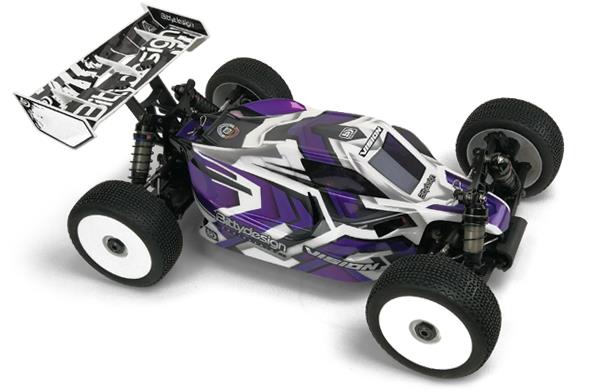 Bittydesign Vision clear 1/8 buggy body Hot Bodies E819 Pre-cut Electric BDVIS-HBE819