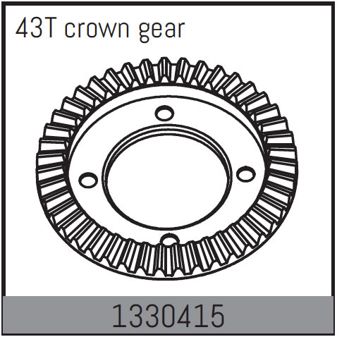 Absima Tellerrad 43 Zähne 1330415