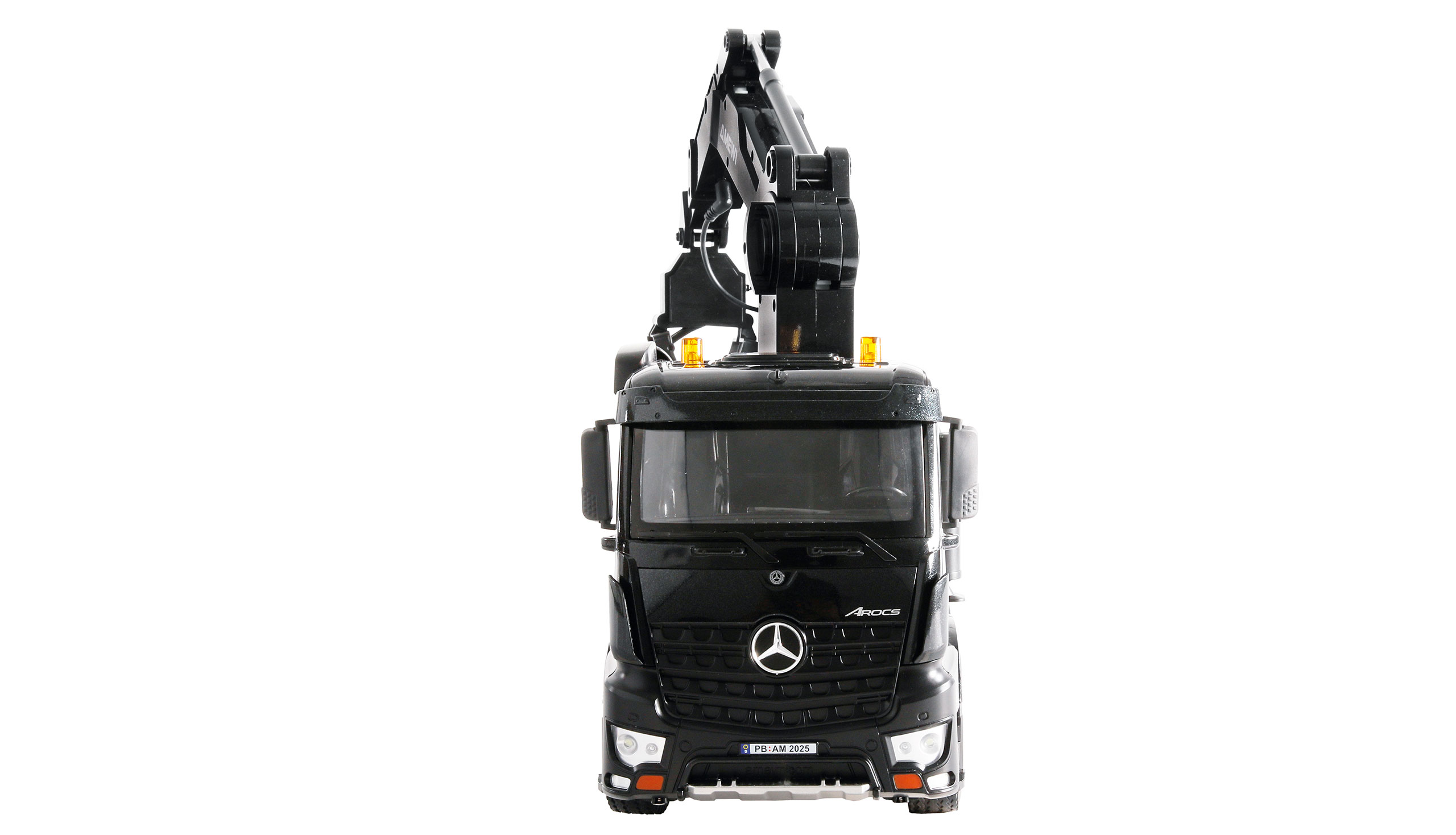 Amewi Mercedes-Benz Arocs Kranwagen mit Kipper 8x4/4 4WD 1:18 RTR 22716