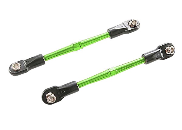 Traxxas Gewindestangen L/R 59mm Alu grün 3139G