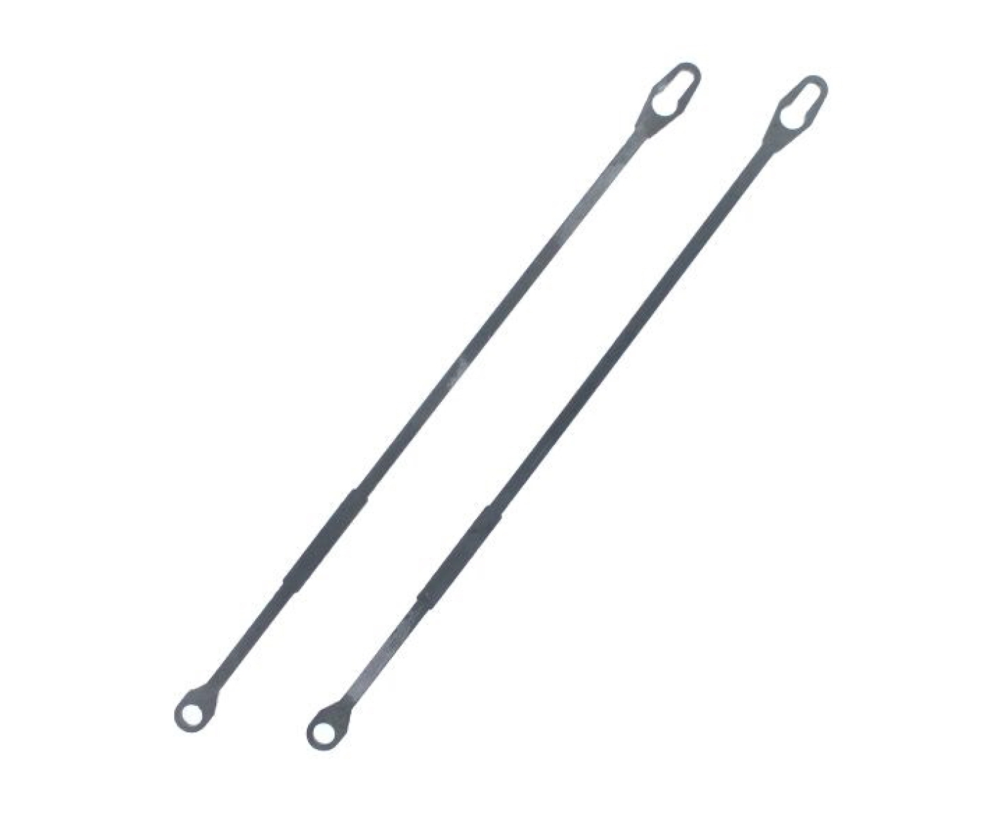 Carson 07374 1:14 Stahl Haltestange Rampe (2) Goldh. 500907374