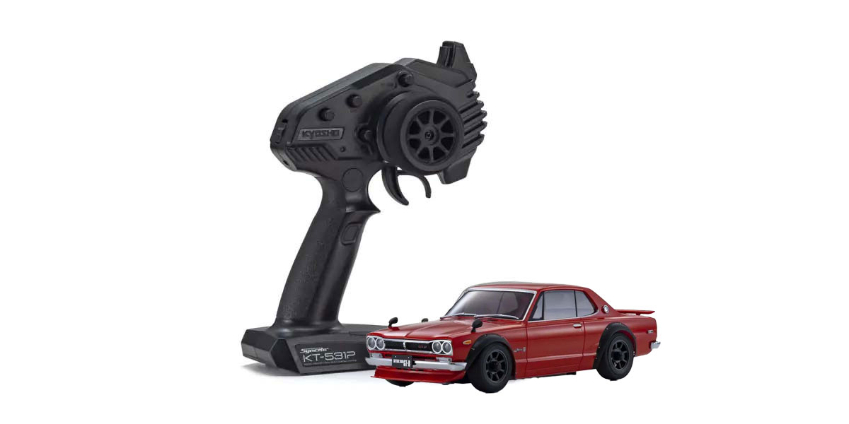 Kyosho Mini-Z AWD Skyline 2000GT-R KPGC10 Red (MA020N-L/KT531P) 32636R - Abbildung 3