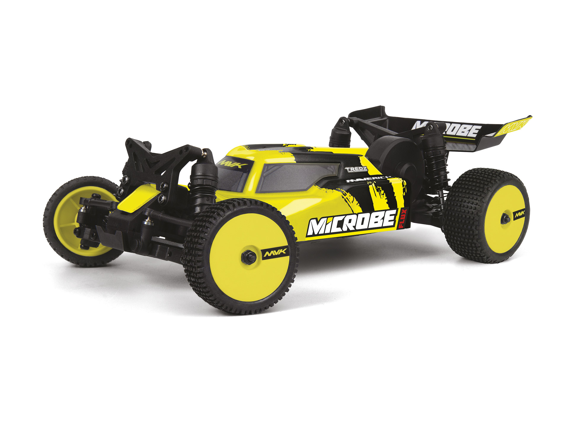 Maverick Microbe Flux 1/24 4WD Mini Buggy Gelb Brushless 150871 - Abbildung 1