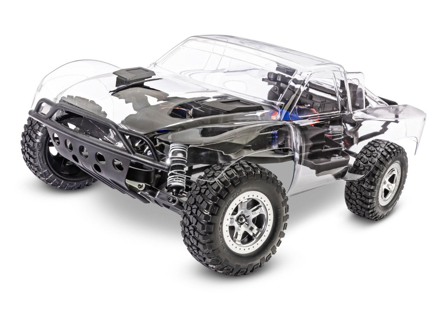 Traxxas Slash XL-5 Kit 1/10 2WD Short Course Truck Bausatz mit Elektronik, HD, ohne Akku und Ladegerät 58214-4 - Abbildung 1