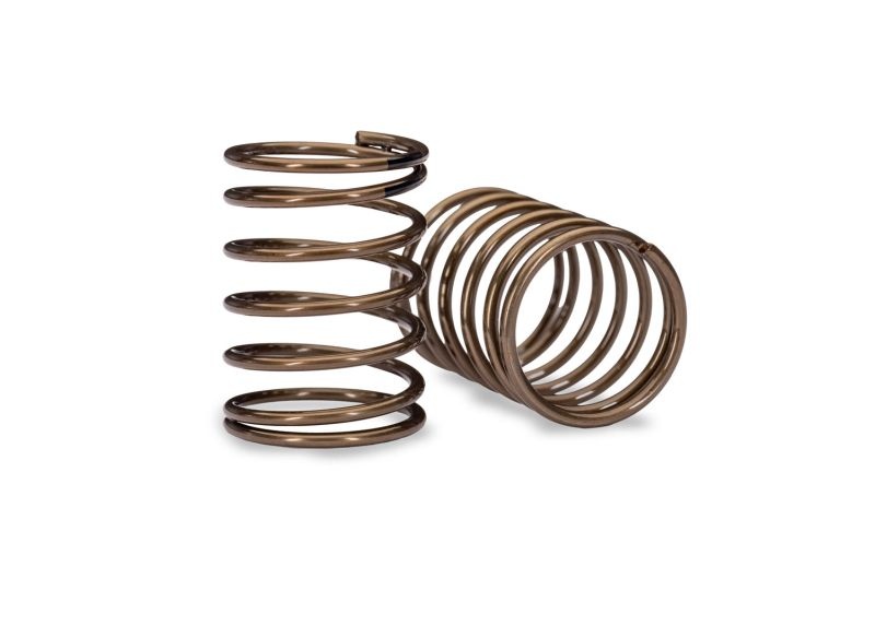 Traxxas Ultra Dämpferfedern kurz (1.28-Rate schwarz Stripe) (2)  10868