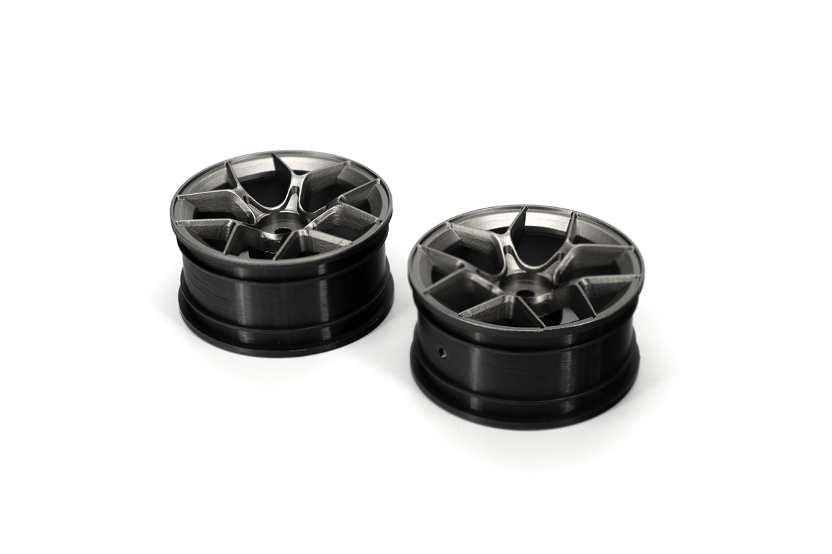 HPI RTR Aero 5 Felge 26mm Silver (3mm Offset/2St) 161200