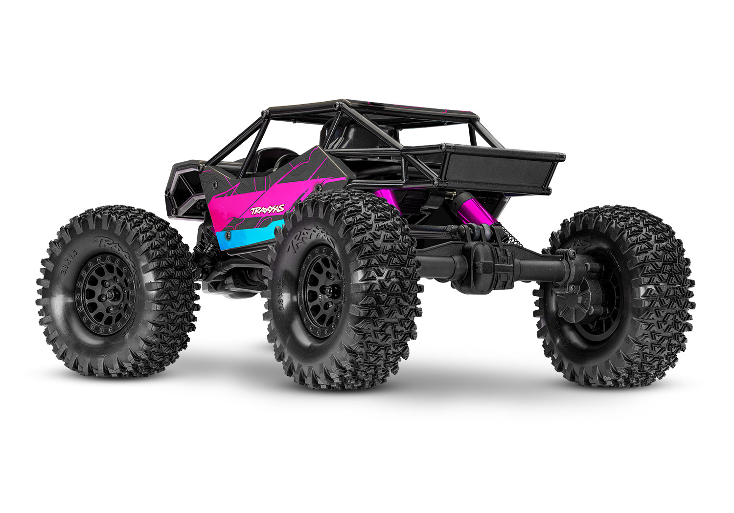 Traxxas TXC-4M Extreme Brushless Crawler 1/18 RTR pink RTR m. Akku&Lader 120074-1-PINK - Abbildung 3