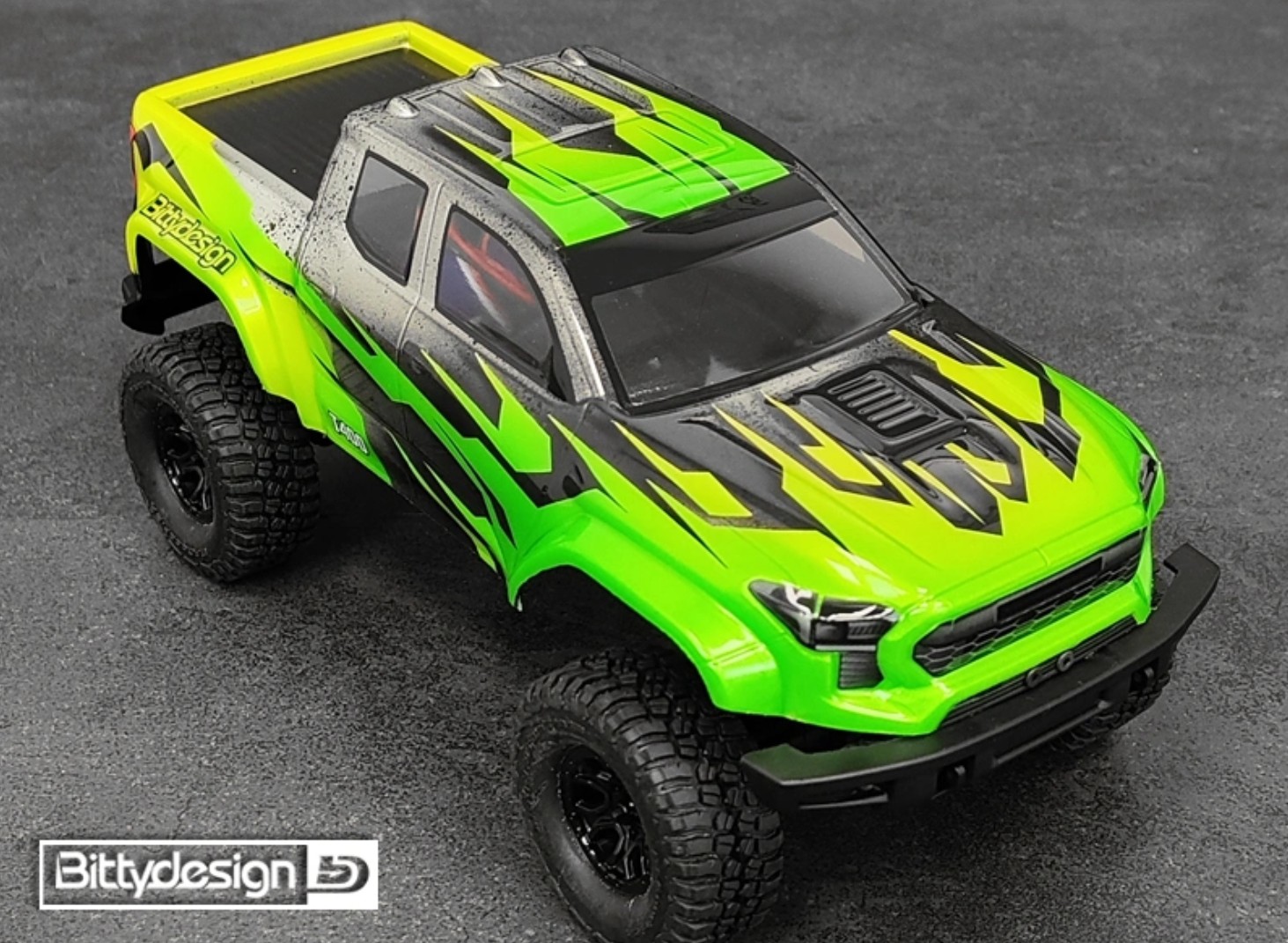 Bittydesign T-400 1/18 Traxxas TRX-4M Karosserie klar Pre-cut BDTRX-18T400 - Abbildung 5