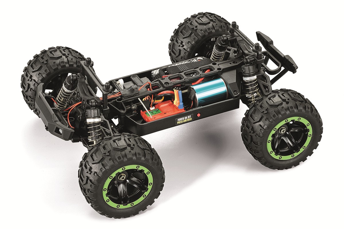 BLACKZON Slyder MT Turbo 1/16 4WD 2S Brushless Grün 540208