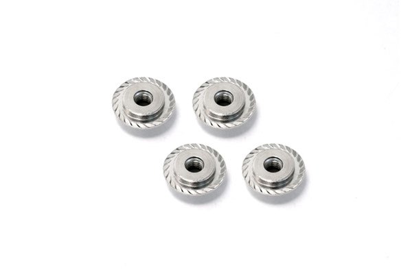 HPI Stoppmutter mit Flansch M5X8mm (Silber/4St) Z671
