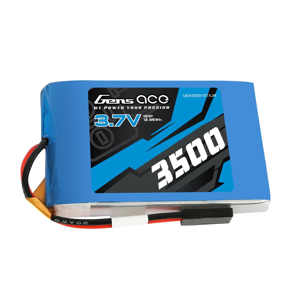Gens Ace 3500mAh 3.7V TX 1S1P Lipo Akku Pack mit JR Stecker GEA35001STXJR