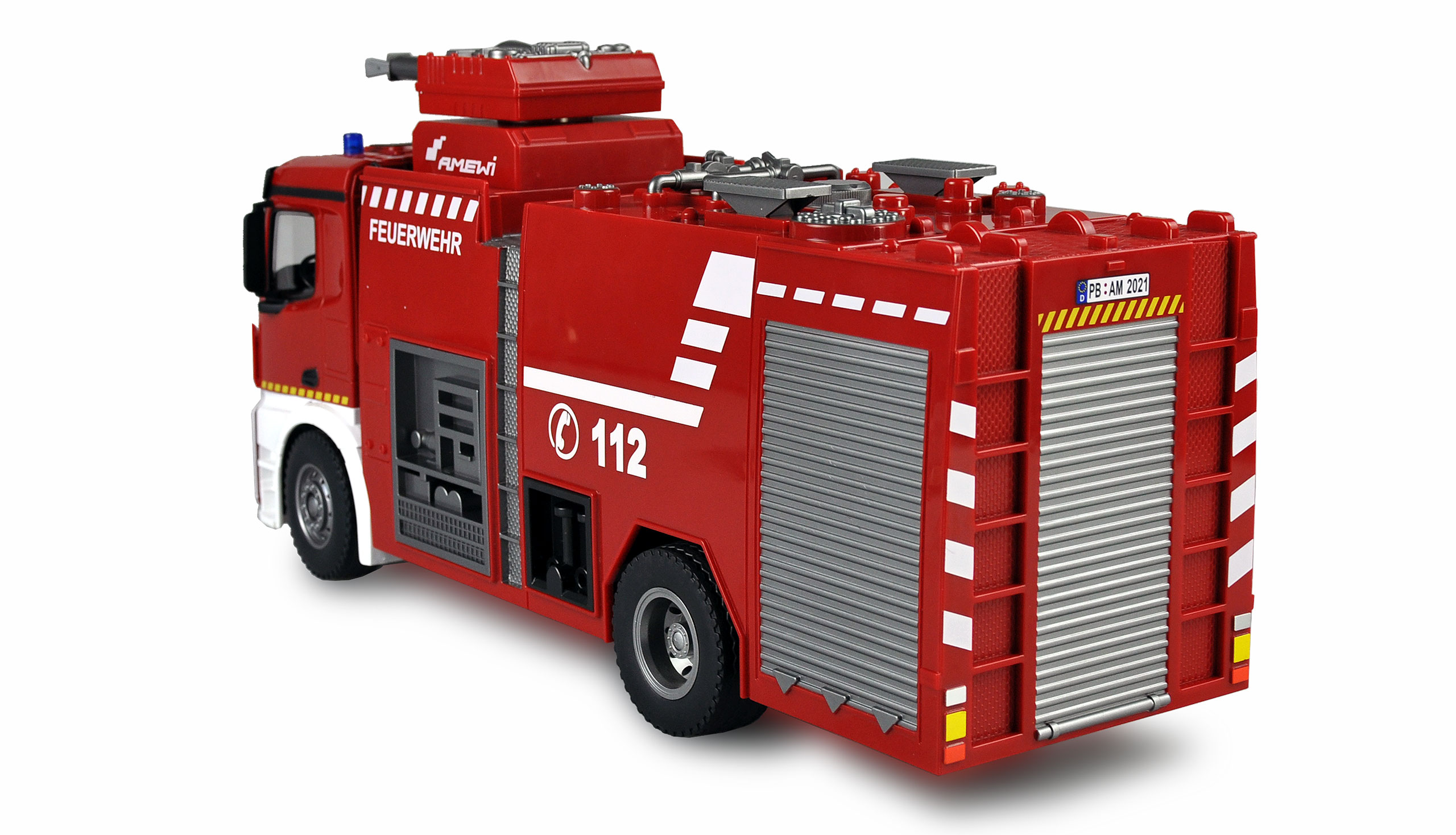 Amewi Mercedes-Benz Feuerwehr Löschfahrzeug 1:18 RTR 22503