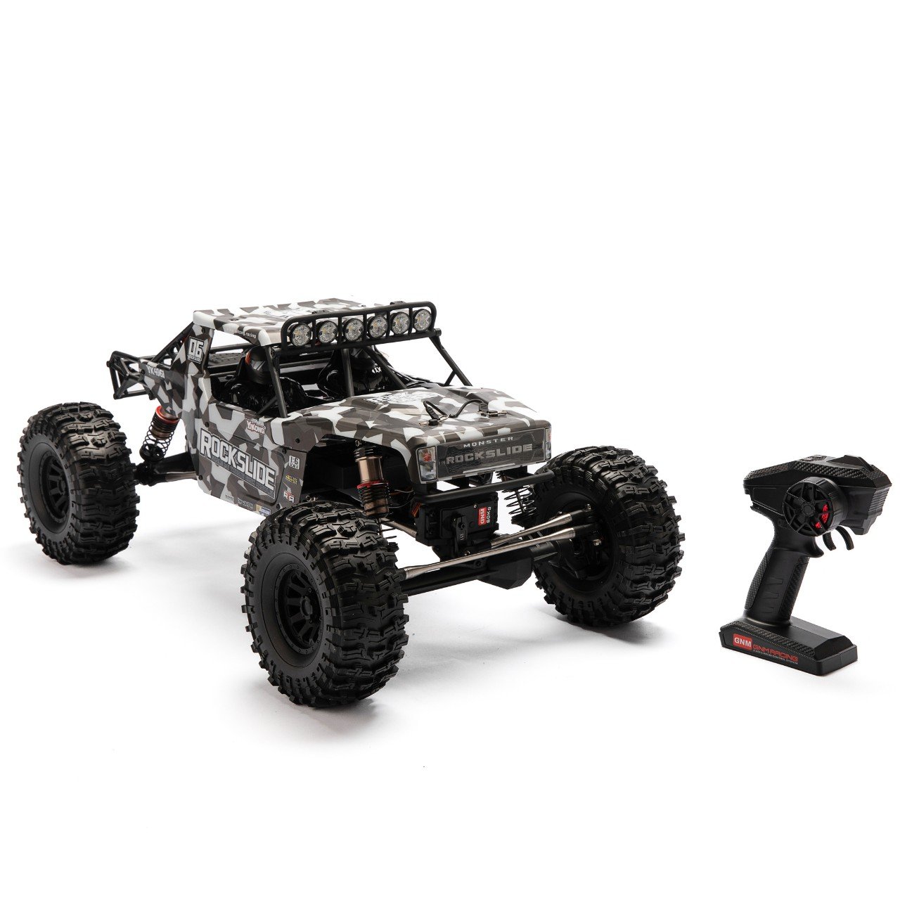 Yikong Rock Crawler Rock Slide 1/6 4WD Weiß YK4061C - Abbildung 6