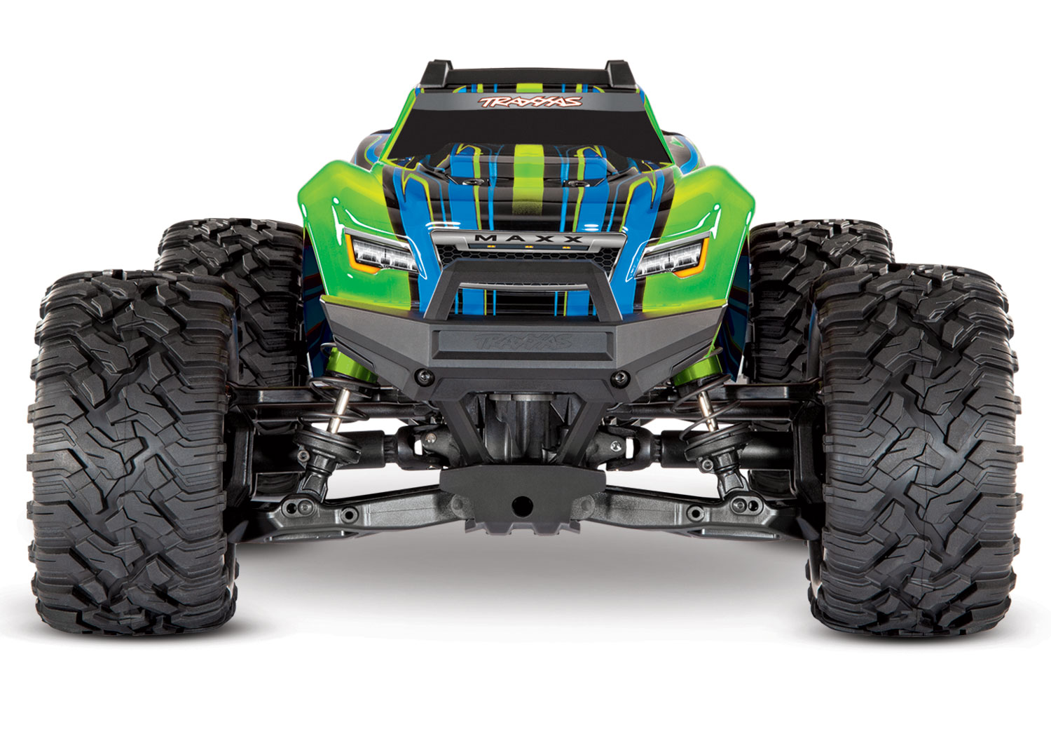 Traxxas Wide MAXX 4x4 Grün RTR VXL-4S Brushless Monstertruck ohne Akku/Lader 89086-4 - Abbildung 2