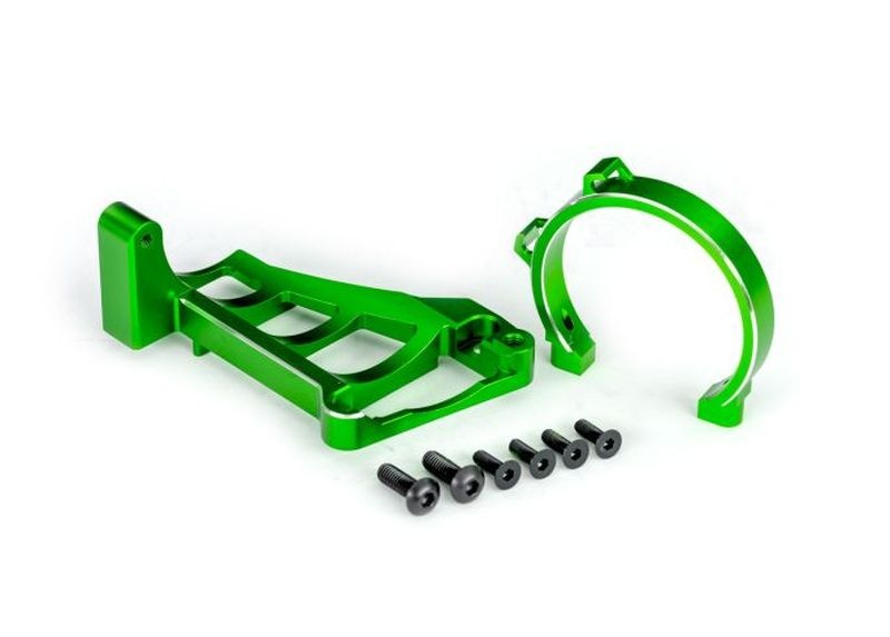Traxxas Motorhalter grün Alu für TRX3483 Maxx Slash 10262-GRN