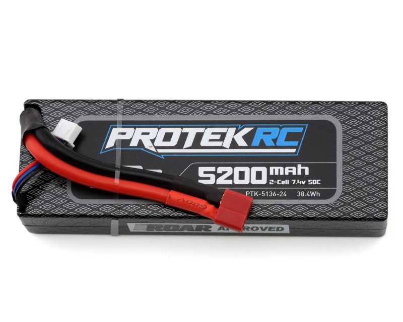 ProTek RC MUDboss 2S 50C Low IR LiPo Batterie (7.4V, 5200mAh, 137.8x46.9x25.1mm, 308g)