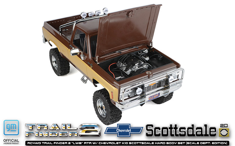 RC4WD Trail Finder 2 LWB RTR mit Chevrolet K10 Scottsdale HardBody RC4WD (Scale Dept. Edition) - Abbildung 4