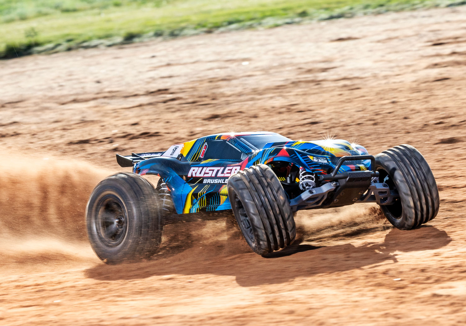 Traxxas Rustler 2WD VX3 Brushless Stadium Truck 1/10 Schwarz 37454-4 - Abbildung 11