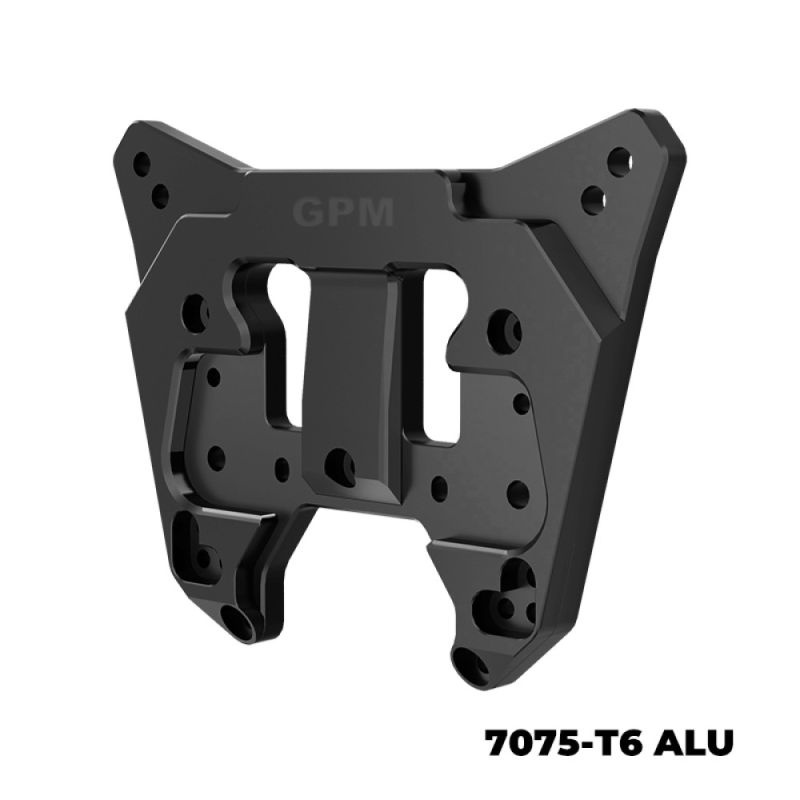 GPM Alu Dämpferbrücke hinten schwarz ARRMA 1/8 Kraton, Notorius 6S MKV6030BK