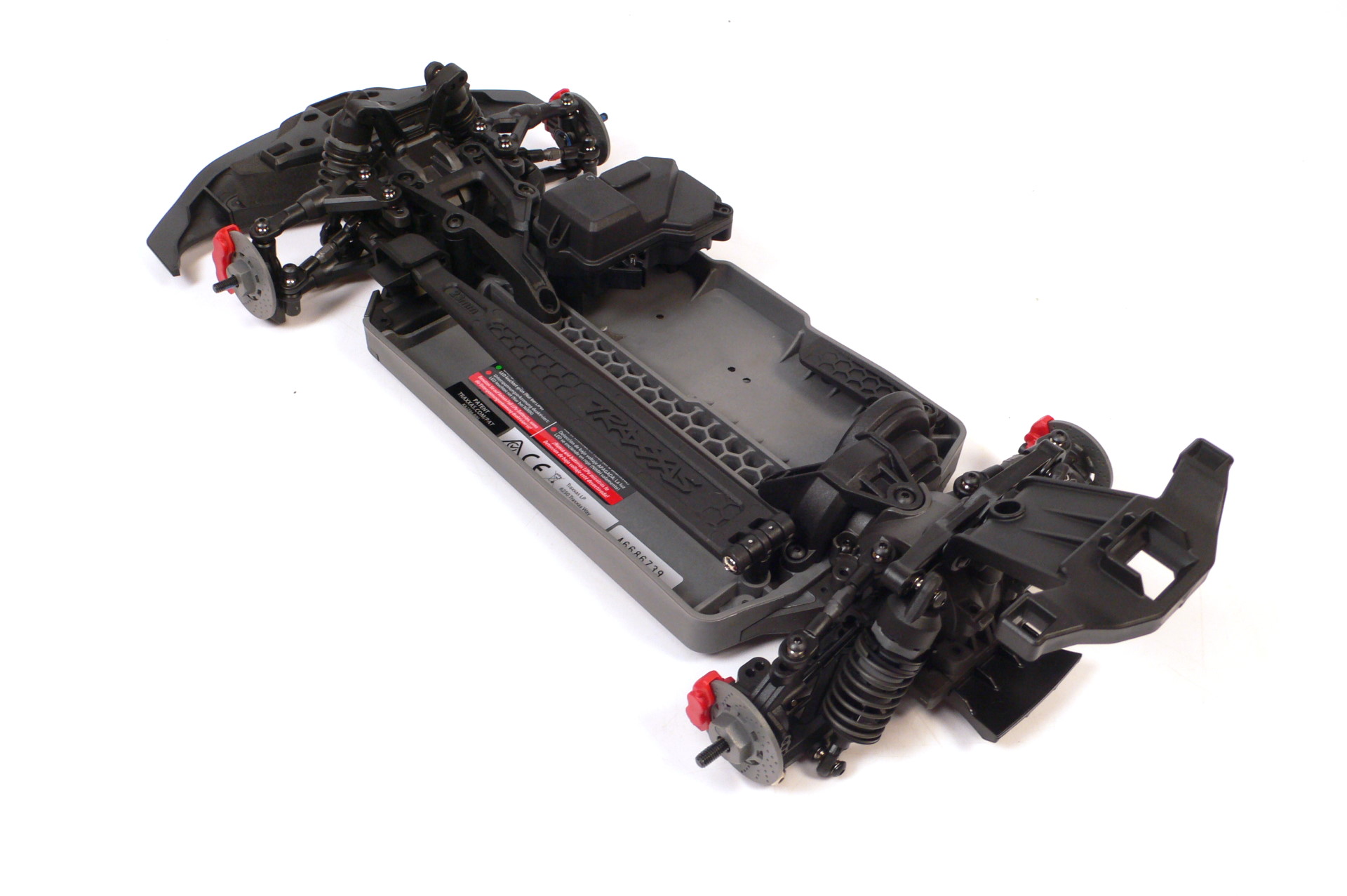 Traxxas 4Tec Drift Clipless 1:10 Chassis Roller Ersatzteilspender - Abbildung 2