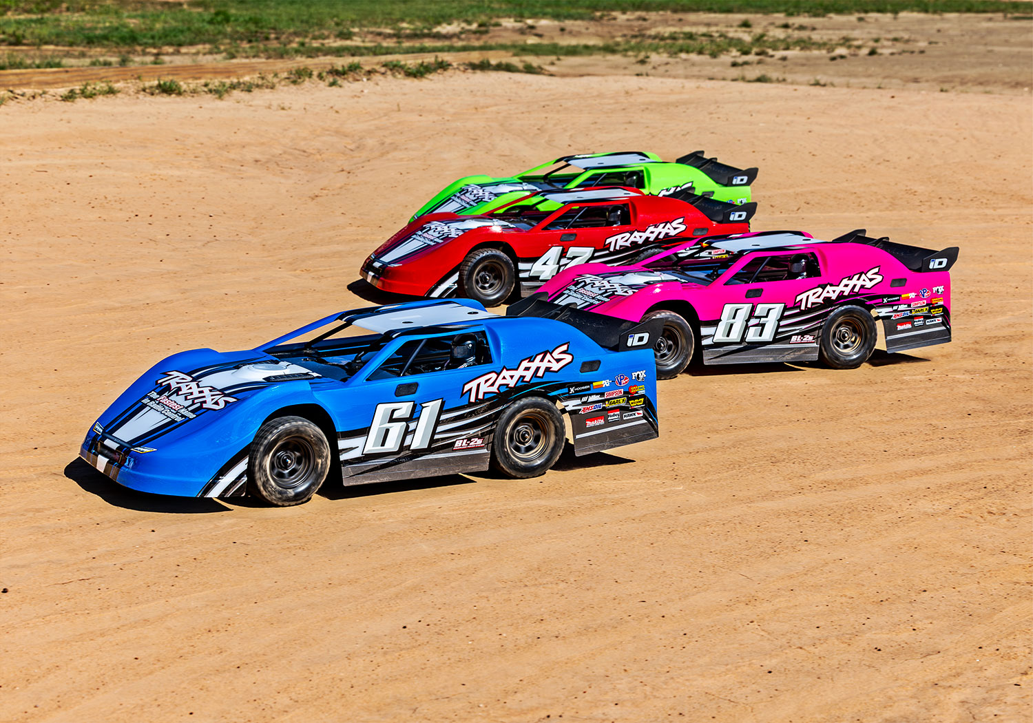 Traxxas Slash Modified Late-Model Competition BL-2S rot 1/10 Dirt Oval Racer RTR Brushless 104364-74 - Abbildung 11