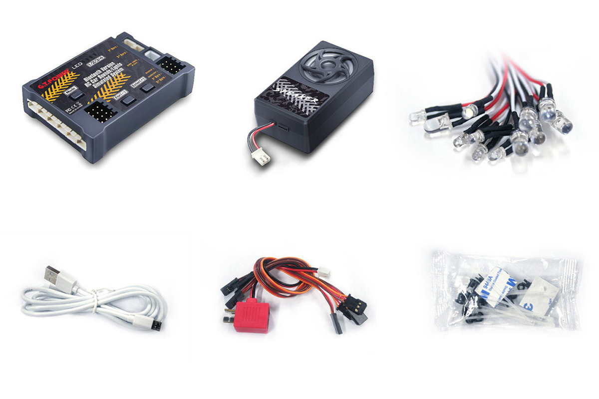 GT-Power Bluetooth Sound & Lichtsystem App gesteuert 28977 - Abbildung 2